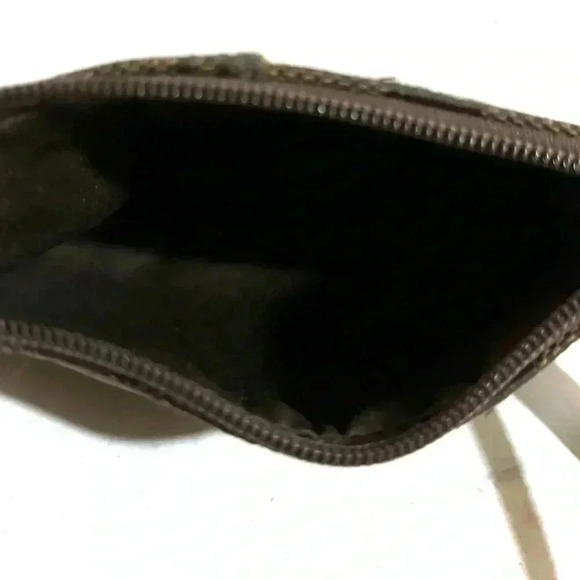 Coach vintage cc signature print canvas wristlet wallet - Picture 4 of 4